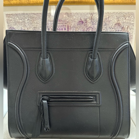 Celine luggage tote - large. Like new! This bag is in excellent condition - Picture 7 of 9